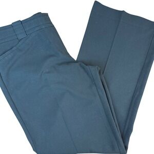 Ann Taylor LOFT Black Bootcut Dress Pants Women Size 8 Polyester Blend Work